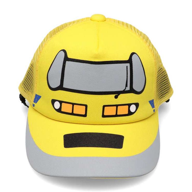 【子供服】moujonjon(ムージョンジョン)JR新幹線電車なりきりメッシュキャップ・帽子50cm～56cmB33499