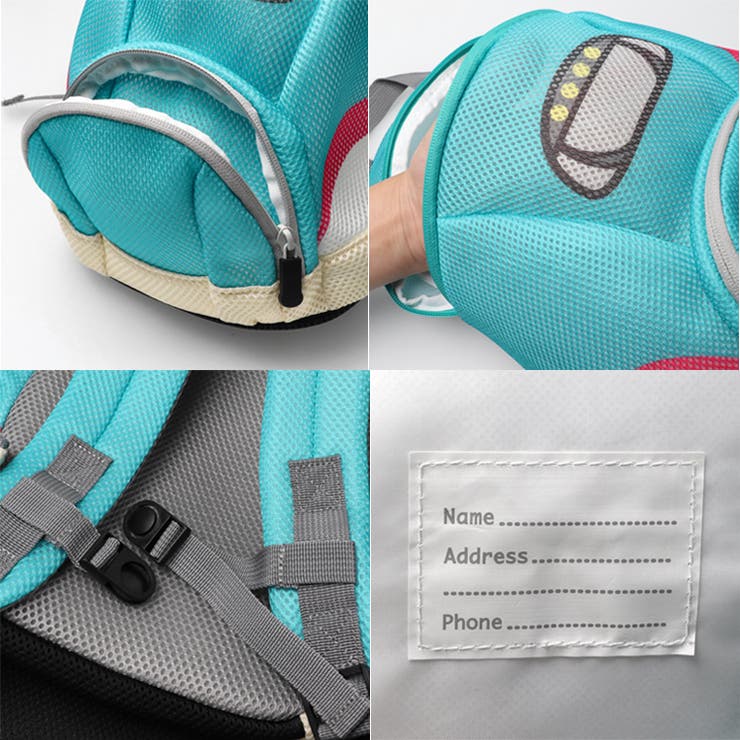 JR新幹線電車なりきりエアメッシュリュック M，L B33696 | こどもの森e-shop | 詳細画像10 