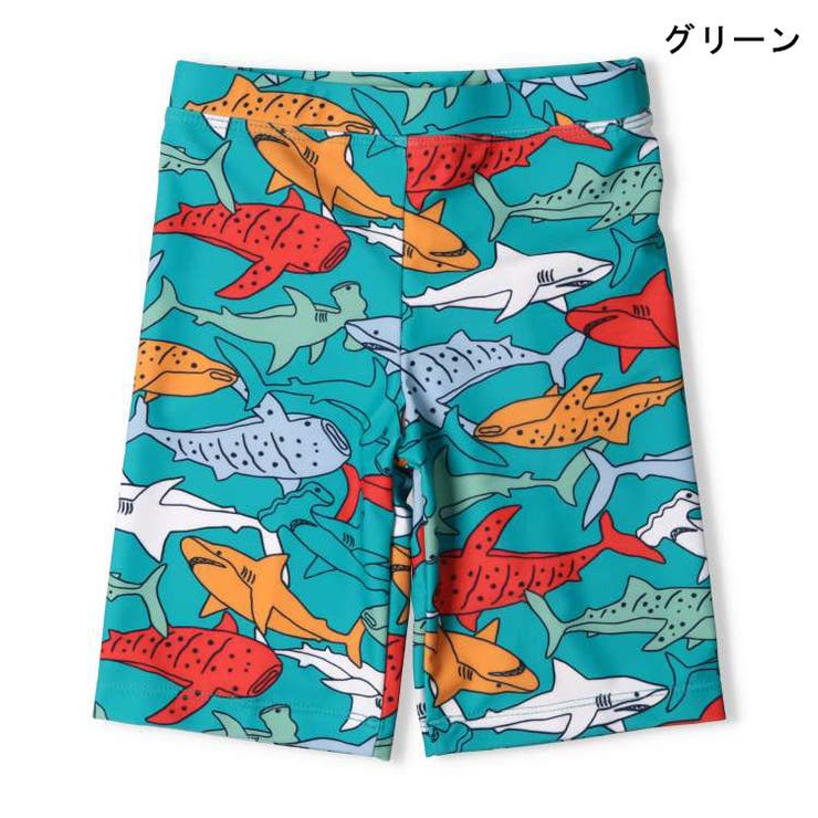 サメ柄スイムパンツ・水着 90cm～130cm B33821 | こどもの森e-shop | 詳細画像2 