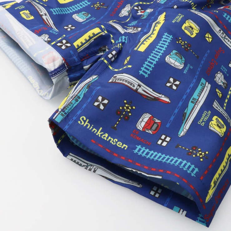 JR新幹線電車総柄スイムパンツ・水着 90cm～130cm B33898 | こどもの森e-shop | 詳細画像7 