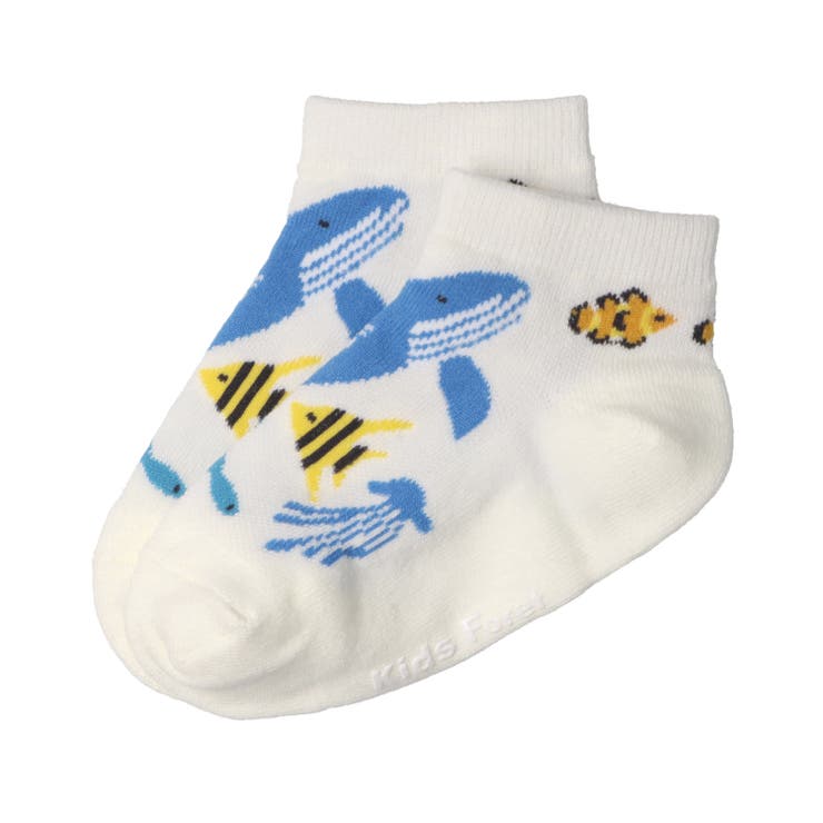 お魚柄アンクルソックス・靴下 | こどもの森e-shop | 詳細画像2 