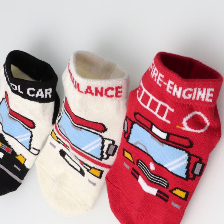 働く車アンクルソックス・靴下 | こどもの森e-shop | 詳細画像6 