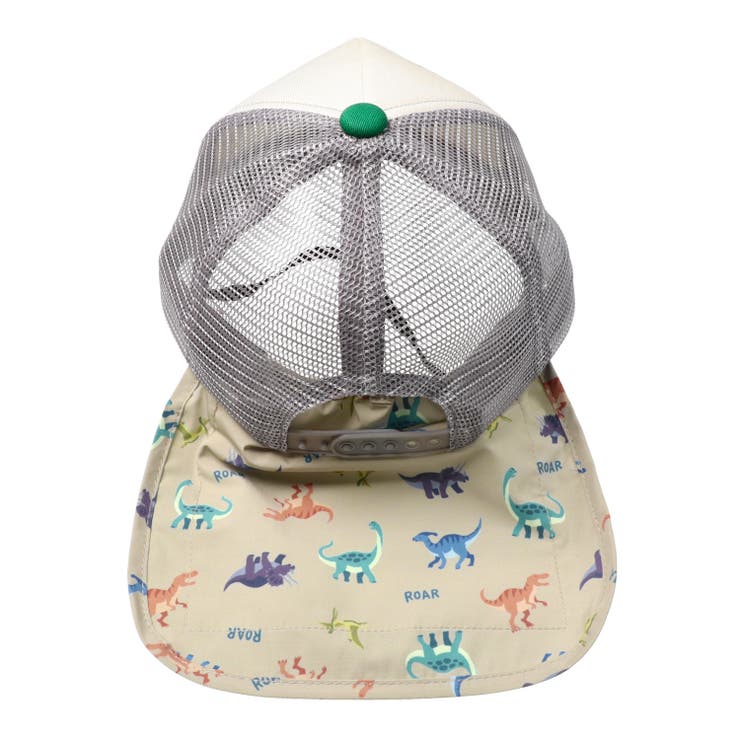 子供服KidsForet(キッズフォーレ)恐竜メッシュキャップ・帽子52cm～56cmB3540