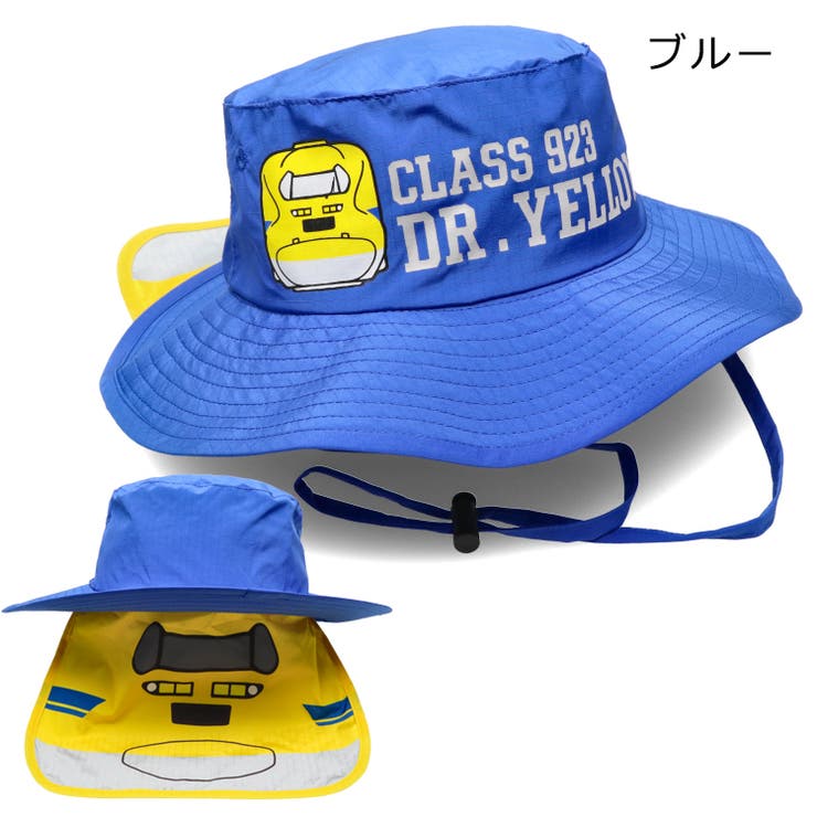 子供服KidsForet(キッズフォーレ)ＪＲ新幹線電車プリント撥水ハット・帽子50cm～56c