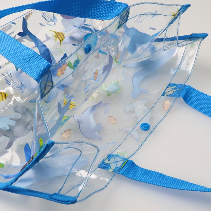 働く車・恐竜・海の生き物柄プールバッグ | こどもの森e-shop | 詳細画像8 