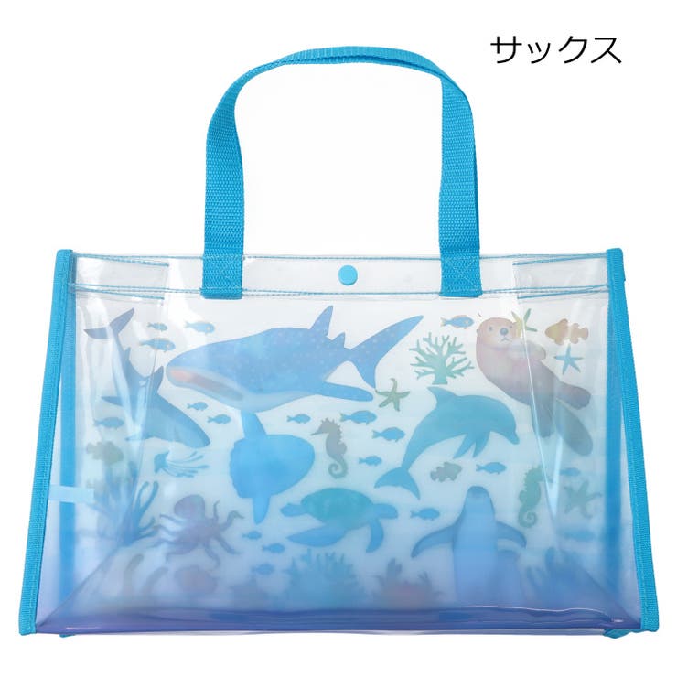 【WEB限定】働く車・恐竜・海の生き物柄プールバッグ | こどもの森e-shop | 詳細画像6 