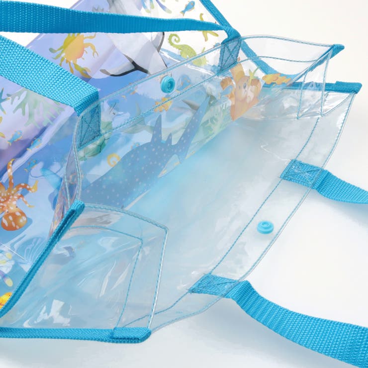 【WEB限定】働く車・恐竜・海の生き物柄プールバッグ | こどもの森e-shop | 詳細画像7 