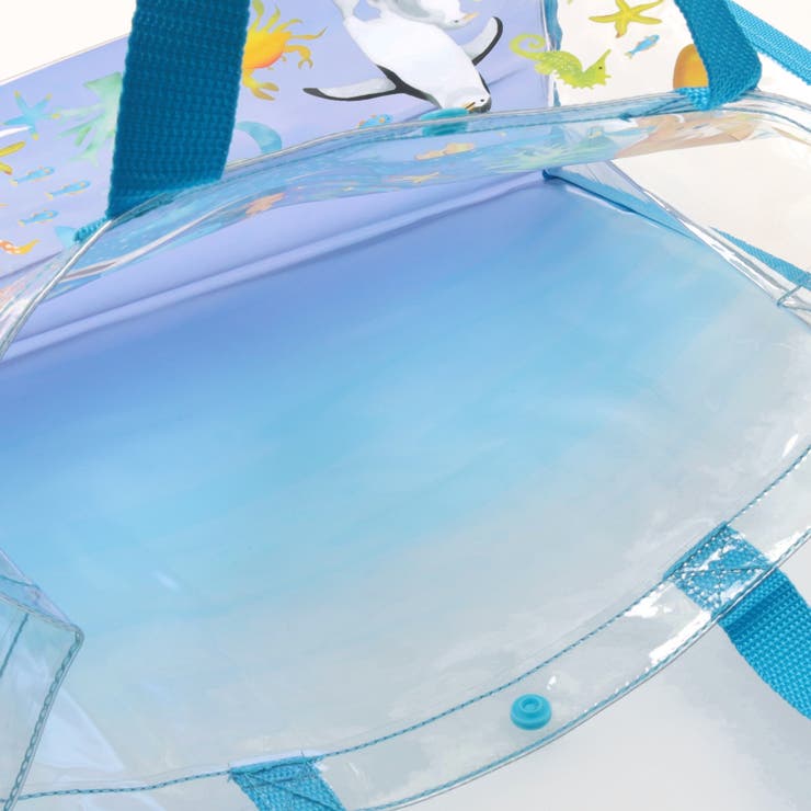 【WEB限定】働く車・恐竜・海の生き物柄プールバッグ | こどもの森e-shop | 詳細画像8 