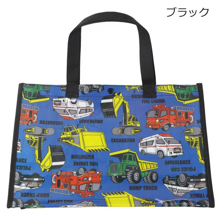 【WEB限定】働く車・恐竜・海の生き物柄プールバッグ | こどもの森e-shop | 詳細画像2 