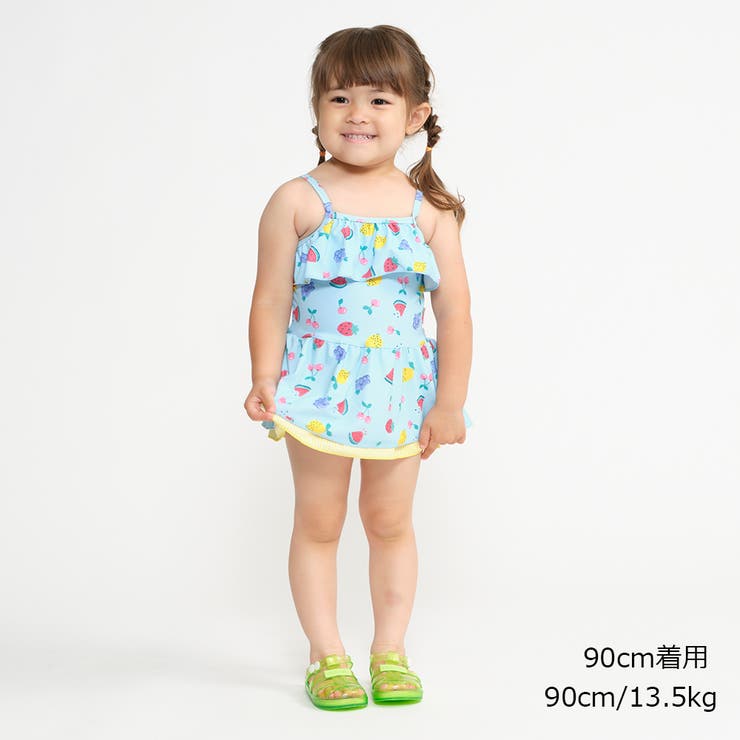 Kids Foret フルーツ柄スイムワンピース 品番 Mtik こどもの森e Shop コドモノモリイーショップ のキッズファッション通販 Shoplist ショップリスト