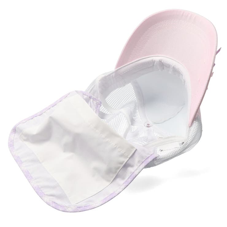 子供服KidsForet(キッズフォーレ)日除け付きユニコーンメッシュキャップ52cm～56cmB4543