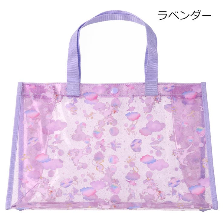 ラベンダー | 【WEB限定】総柄プールバッグ | こどもの森e-shop