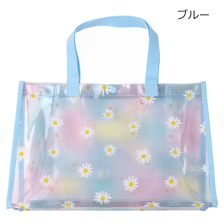 ブルー | 【WEB限定】総柄プールバッグ | こどもの森e-shop