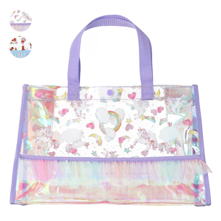 【WEB限定】チュールフリル付プールバッグ | こどもの森e-shop | 詳細画像1 