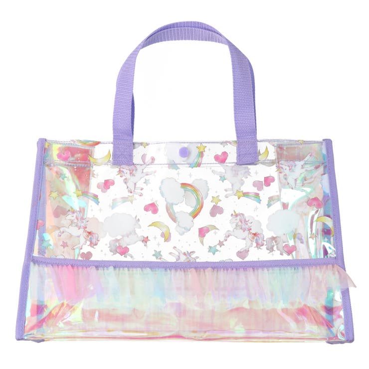 ラベンダー | 【WEB限定】チュールフリル付プールバッグ | こどもの森e-shop