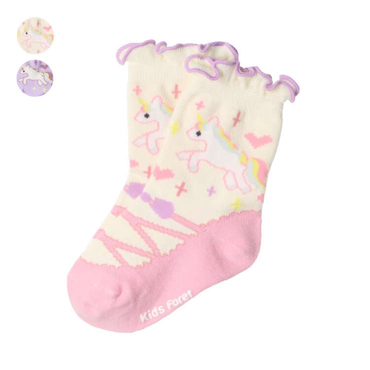 ユニコーンクルーソックス・靴下 | こどもの森e-shop | 詳細画像1 