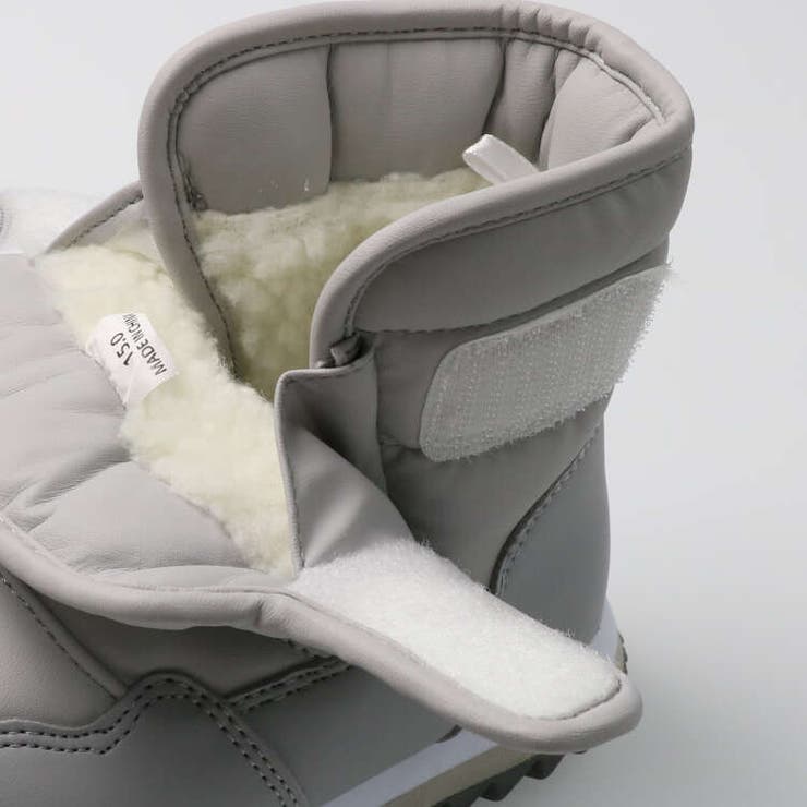 【子供服】KidsForet(キッズフォーレ)撥水中綿スノーブーツ14cm～18cmB51504