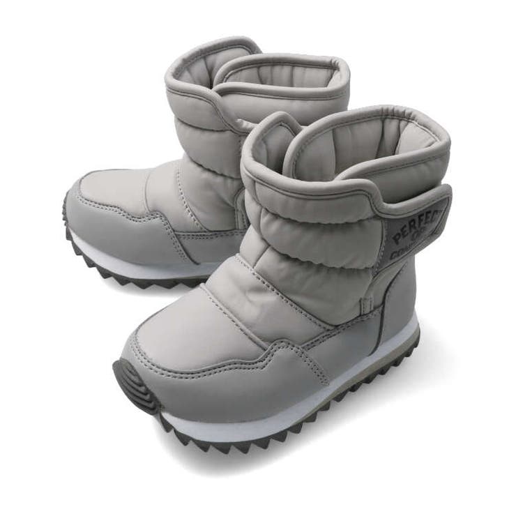 【子供服】KidsForet(キッズフォーレ)撥水中綿スノーブーツ14cm～18cmB51504