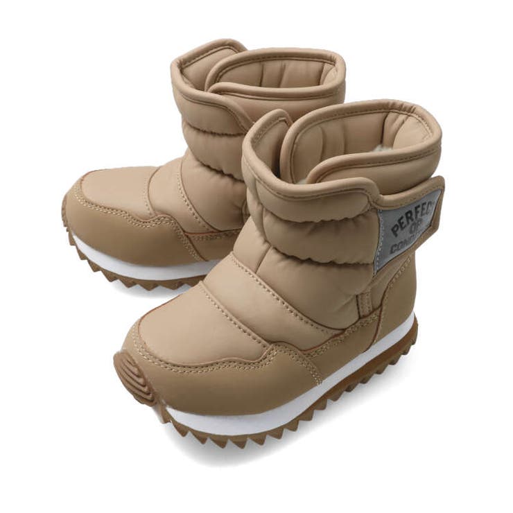 【子供服】KidsForet(キッズフォーレ)撥水中綿スノーブーツ14cm～18cmB51504