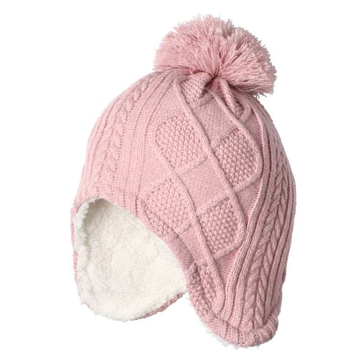 ケーブル編耳付ニット帽・帽子 | こどもの森e-shop | 詳細画像3 