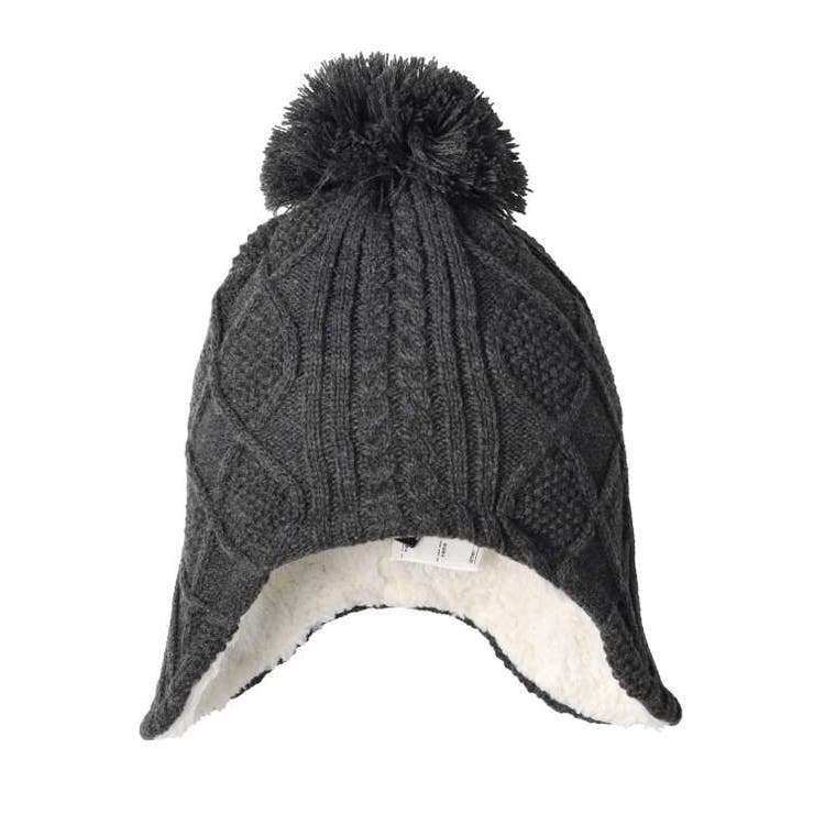 ケーブル編耳付ニット帽・帽子 | こどもの森e-shop | 詳細画像4 