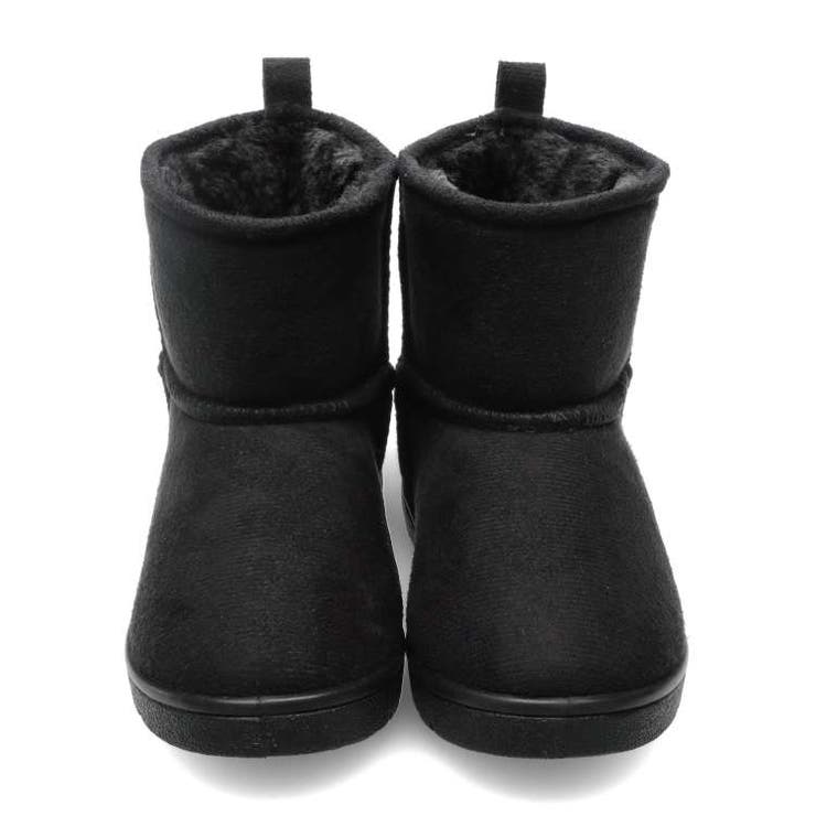 【子供服】KidsForet(キッズフォーレ)ムートン風ブーツ15cm～19cmB53510