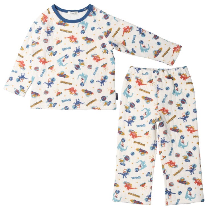 Ampersand（子ども服） 子供服t ampersand 恐竜柄 ニットキルト