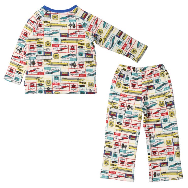 【子供服】moujonjon (ムージョンジョン) JR新幹線電車プラモデル風長… | こどもの森e-shop | 詳細画像5 