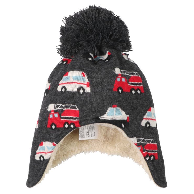働く車柄ニット帽・帽子 | こどもの森e-shop | 詳細画像4 