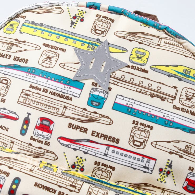 子供服KidsForet(キッズフォーレ)ＪＲ新幹線電車総柄リュックS～LB5568