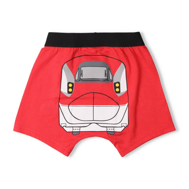 子供服KidsForet(キッズフォーレ)ＪＲ新幹線柄なりきりボクサーパンツ・下着100cm～130cmB5579