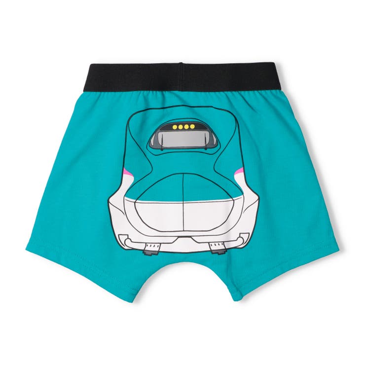 子供服KidsForet(キッズフォーレ)ＪＲ新幹線柄なりきりボクサーパンツ・下着100cm～130cmB5579