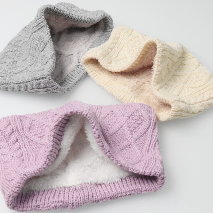 ケーブル編スヌード・ネックウォーマー | こどもの森e-shop | 詳細画像3 