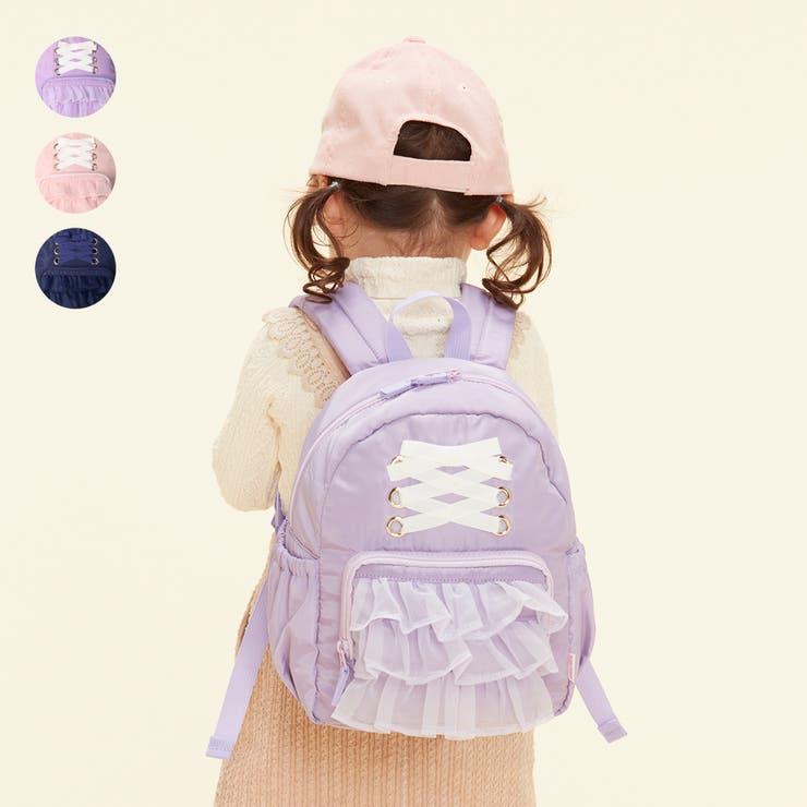 Kids Foret フリルリュック[品番：MTIK0004249]｜こどもの森e-shop（コドモノモリイーショップ）のキッズ ファッション通販｜SHOPLIST（ショップリスト）