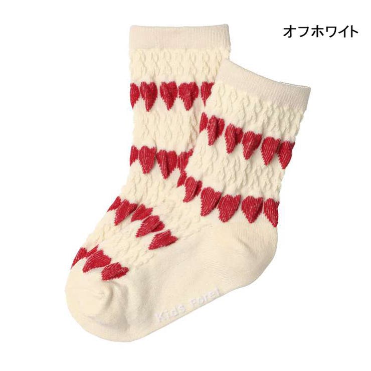 ハート・ユニコーン柄クルーソックス 14cm～20cm B63300 | こどもの森e-shop | 詳細画像3 