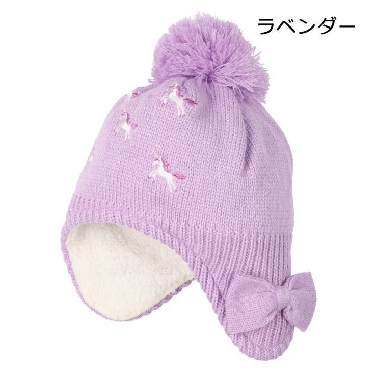 ユニコーン刺繍耳付アクリルニット帽 | こどもの森e-shop | 詳細画像2 