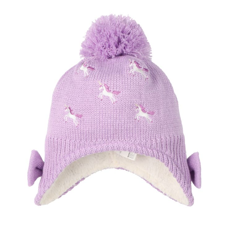 ユニコーン刺繍耳付アクリルニット帽 | こどもの森e-shop | 詳細画像4 