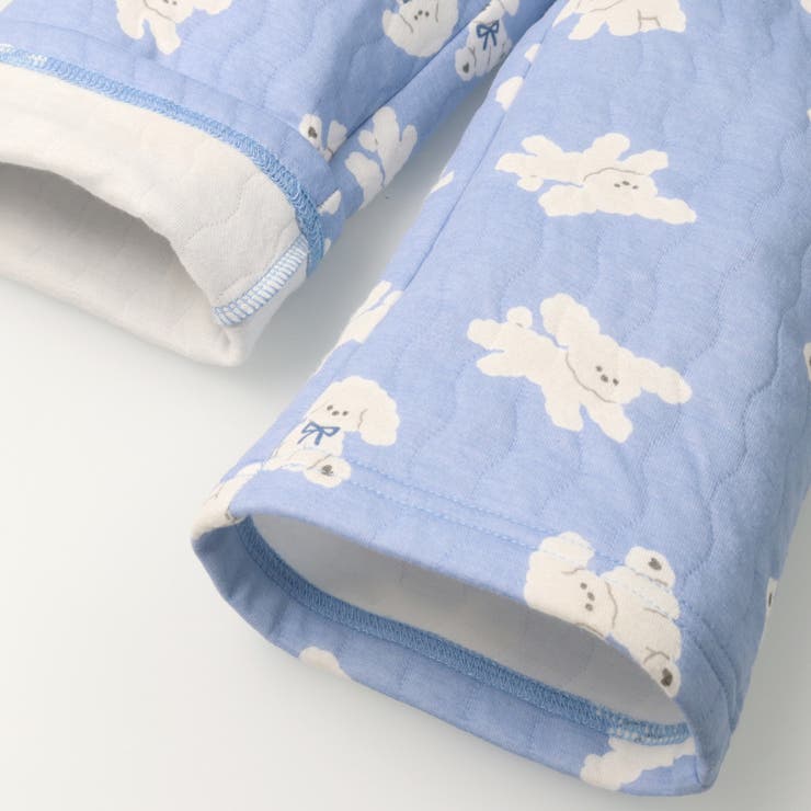 いぬ柄キルト長袖パジャマ | こどもの森e-shop | 詳細画像9 