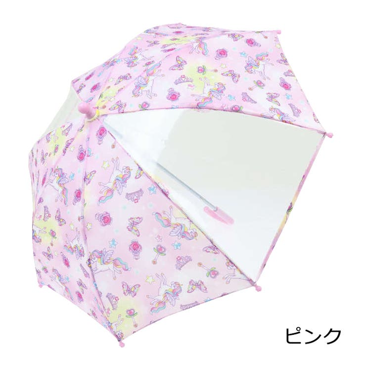 KidsForet(フォーレ)ユニコーン・いちご総柄かさ・傘SB81819