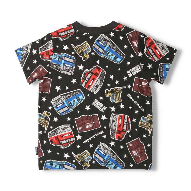 JR貨物電車総柄半袖Ｔシャツ | こどもの森e-shop | 詳細画像4 