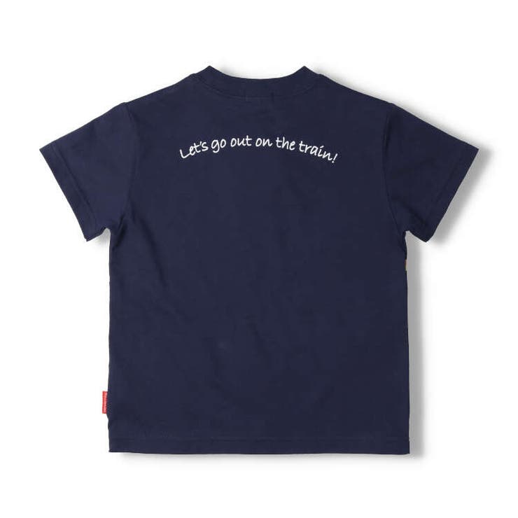日本製在来線電車路線図半袖Tシャツ 90cm～130cm F32811 | こどもの森e-shop | 詳細画像3 