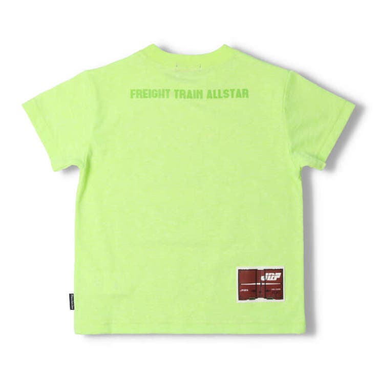 【子供服】moujonjon(ムージョンジョン)日本製JR貨物電車大集合半袖Tシャツ90cm～130cmF32812