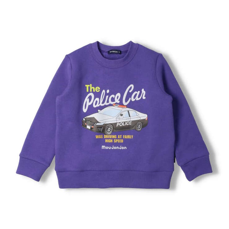 familiar トレーナー 120 ショベルカー　裏起毛　働く車 familiar トレーナー 120 ショベルカー 裏起毛 働く車