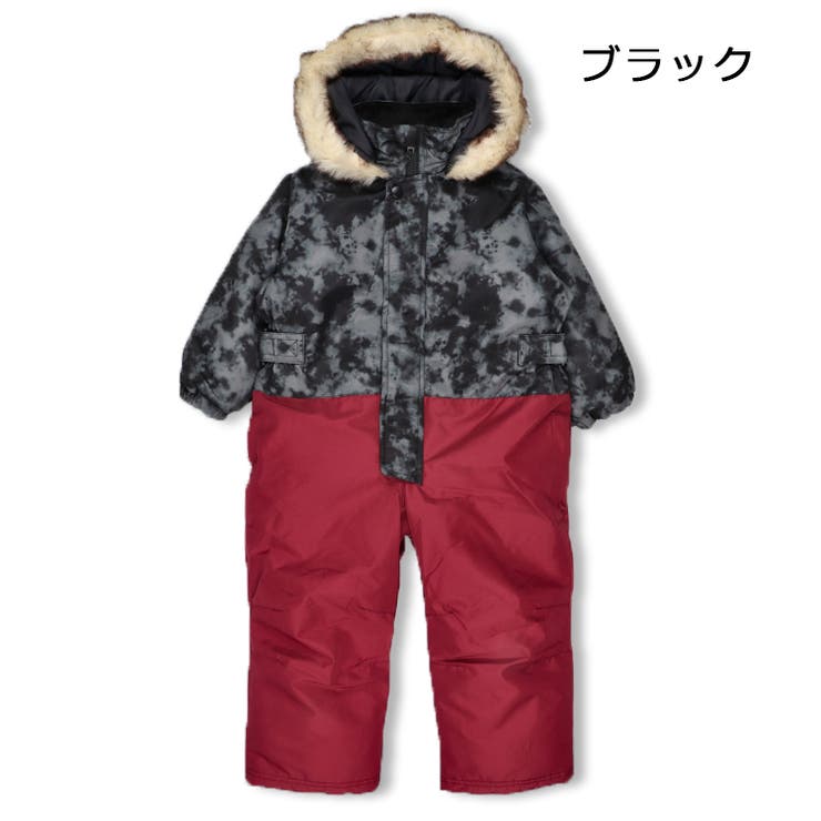 タイダイ風柄切替スノーコンビ | こどもの森e-shop | 詳細画像2 