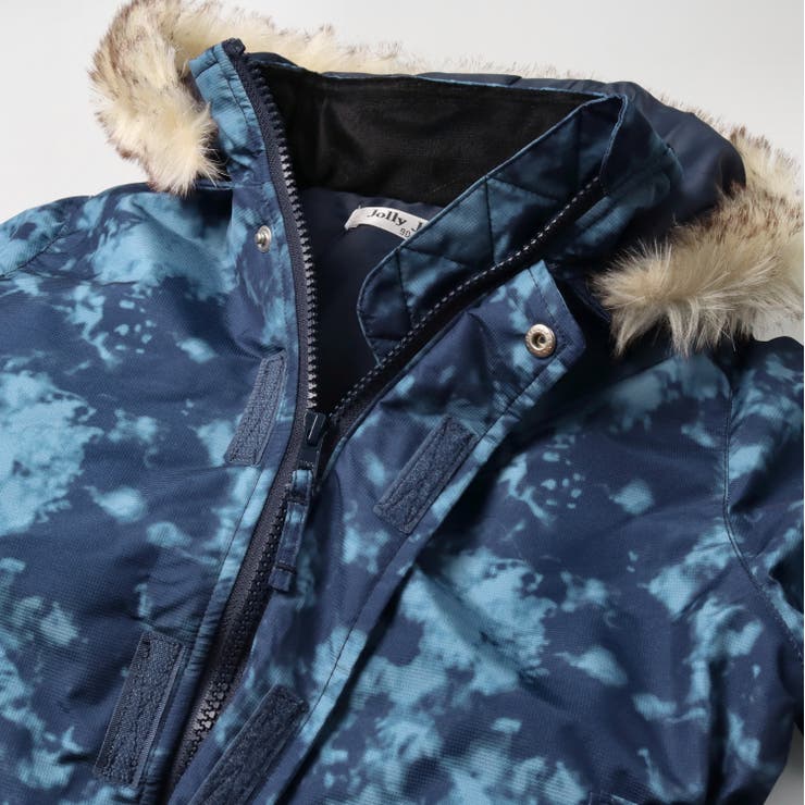 タイダイ風柄切替スノーコンビ | こどもの森e-shop | 詳細画像7 