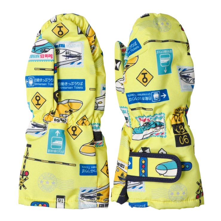 JR電車新幹線柄スノーグローブ・手袋 | こどもの森e-shop | 詳細画像2 