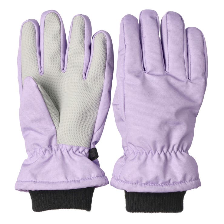 ラベンダー | 撥水五本指スノーグローブ・手袋 | こどもの森e-shop