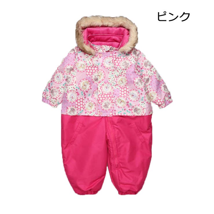 ピンクの猫様 2点まとめ BERKLEY✖︎ロロピアーナ ジャケット チェック ねこチェリー柄スノーコンビ・ジャンプスーツ[品番：MTIK0010401