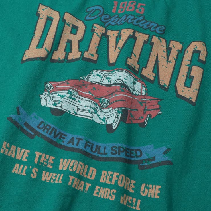車ロゴかすれプリントＴシャツ | こどもの森e-shop | 詳細画像4 