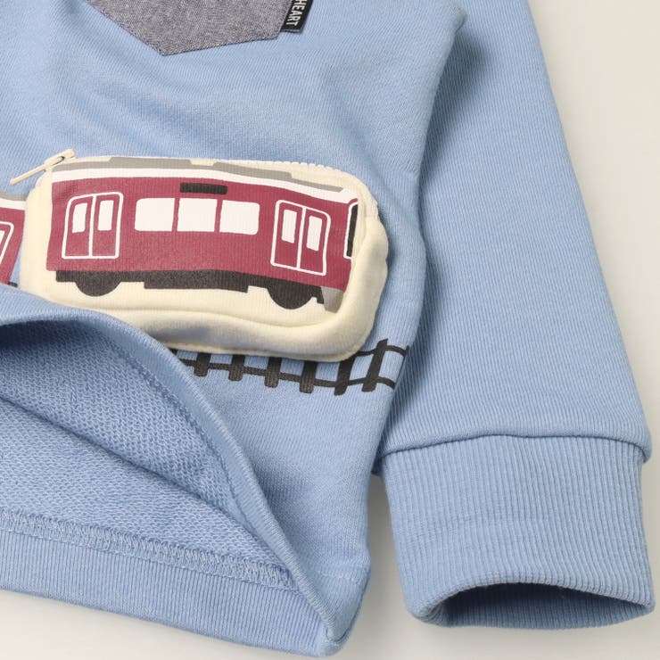 阪急電車ポケット付裏毛トレーナー | こどもの森e-shop | 詳細画像6 